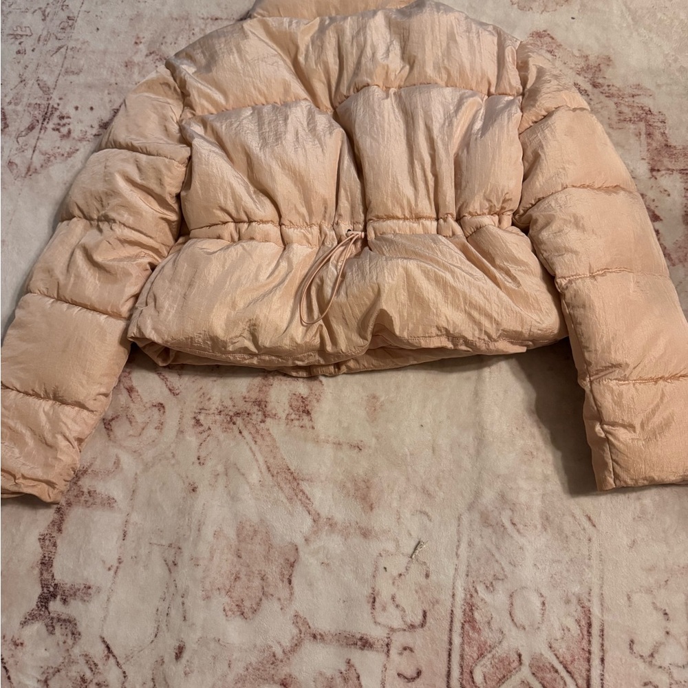 Double Zero Light Pink Puffer Jacket